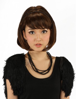 Wigs2you 髪飾 日本正品 麻花辮子髪繩假髪帶 雙層可愛假髪辮子 複古髪飾WS-5025-MB